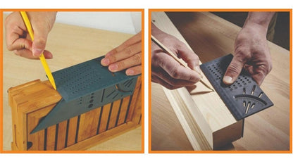 Gabarito Régua Tipo Japones - Esquadro Graminho 3D para Luthieria e Marcenaria