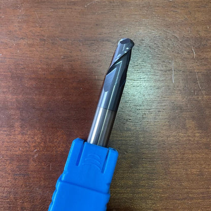 Fresa Topo Ball Nose End Esférica 8mm 75 Redonda Cnc Router