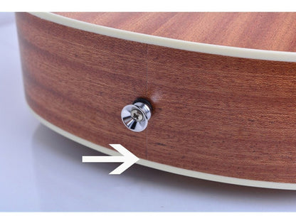 Filete Binding Abs 1,65m Guitarra Violao Viola Kit Com 2 Peças