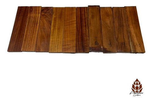 Cavalete De Black Walnut Africano (Nogueira) para Violão e Viola - Luthier