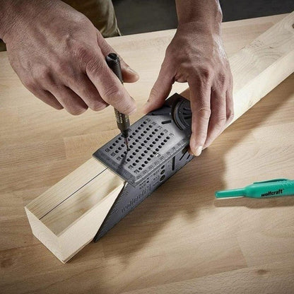Gabarito Régua Tipo Japones - Esquadro Graminho 3D para Luthieria e Marcenaria