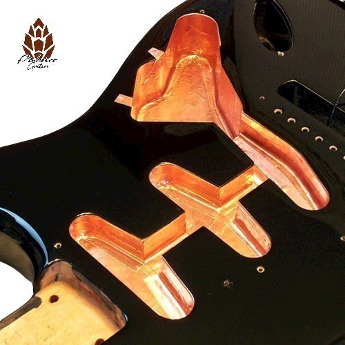 Rolo De Fita Cobre Adesiva 20m 50mm Blindagem Guitarra Baixo