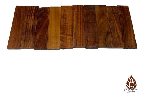 Cavalete De Black Walnut Africano Nogueira Violão Luthier