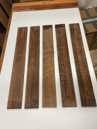 Escala De Black Walnut (USA) Tigrada - Guitarra, Violão, Viola - Luthier