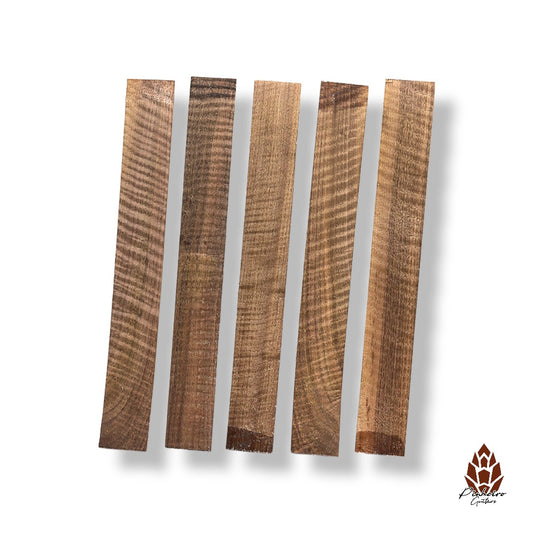 Escala De Black Walnut (USA) Tigrada - Guitarra, Violão, Viola - Luthier